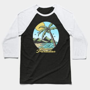 TROPICAL PARADISE Baseball T-Shirt